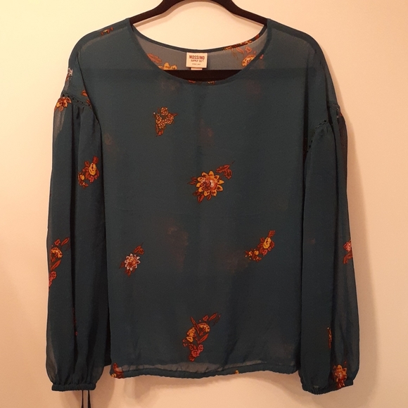Mossimo chiffon boho tunic - Picture 1 of 7
